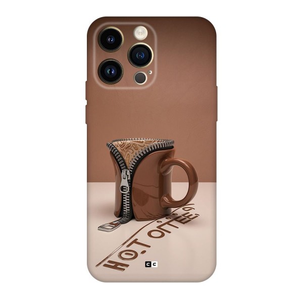 Hot Coffee Back Case for iPhone 14 Pro Max