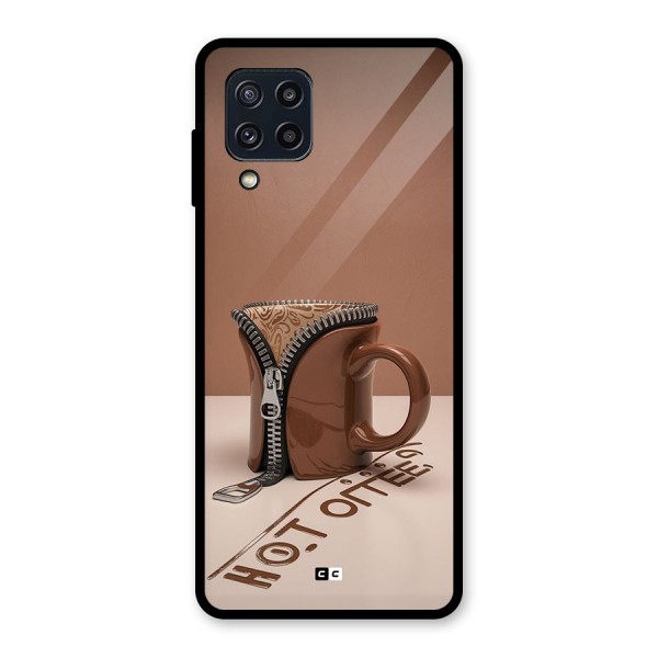 Hot Coffee Glass Back Case for Galaxy M32
