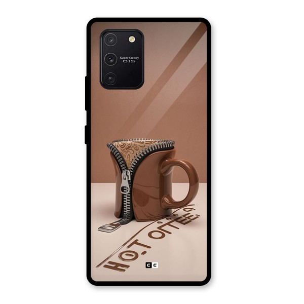 Hot Coffee Glass Back Case for Galaxy S10 Lite
