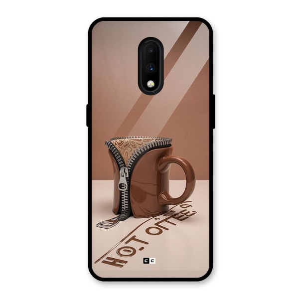Hot Coffee Glass Back Case for OnePlus 7