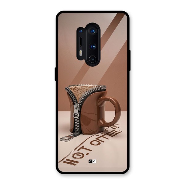 Hot Coffee Glass Back Case for OnePlus 8 Pro