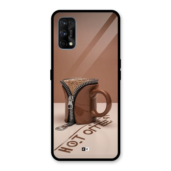 Hot Coffee Glass Back Case for Realme 7 Pro