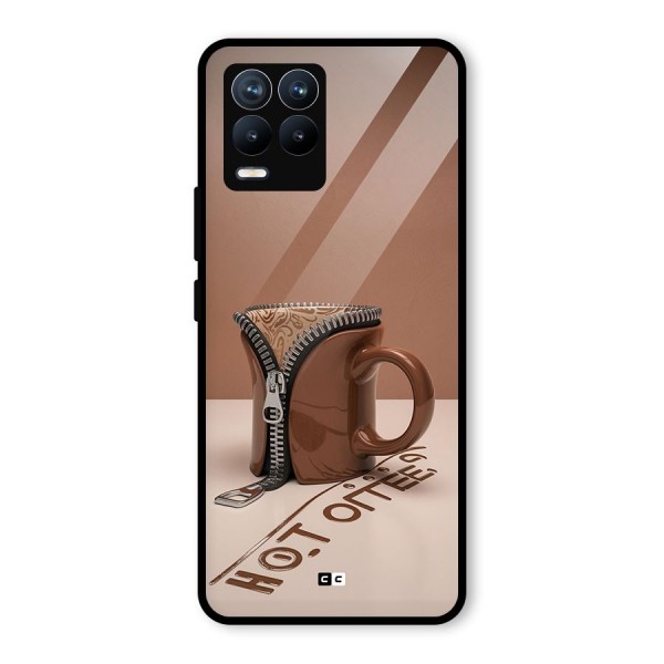 Hot Coffee Glass Back Case for Realme 8