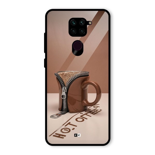 Hot Coffee Glass Back Case for Redmi Note 9