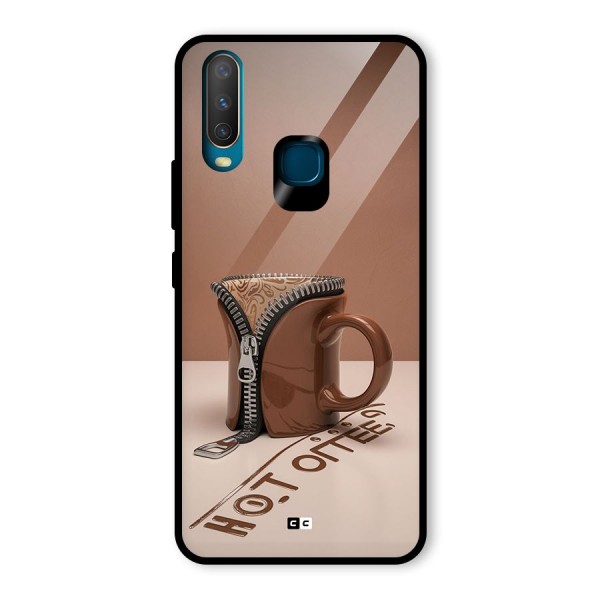 Hot Coffee Glass Back Case for Vivo Y15