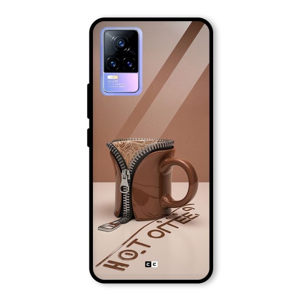 Hot Coffee Glass Back Case for Vivo Y73