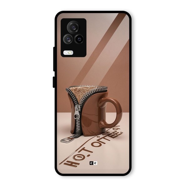 Hot Coffee Glass Back Case for Vivo iQOO 7 Legend 5G