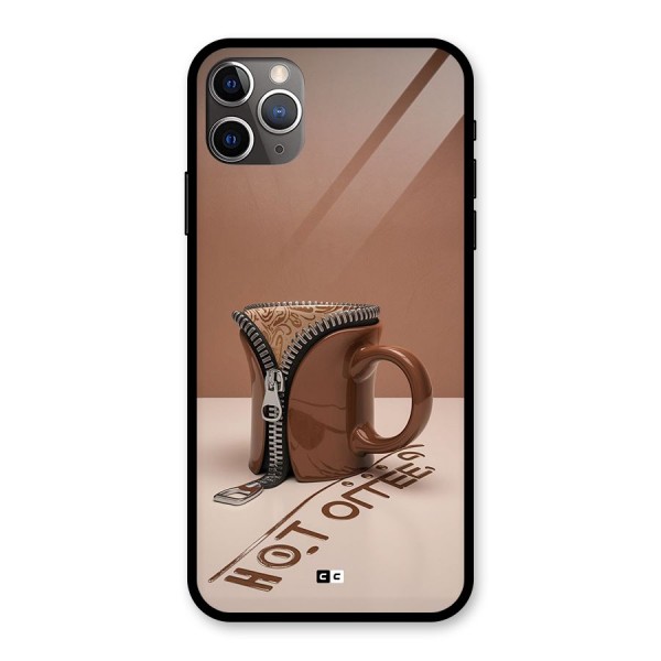 Hot Coffee Glass Back Case for iPhone 11 Pro Max