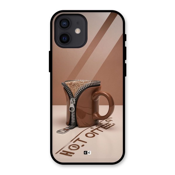 Hot Coffee Glass Back Case for iPhone 12