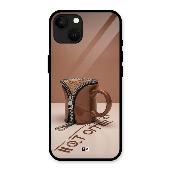 Hot Coffee Glass Back Case for iPhone 13
