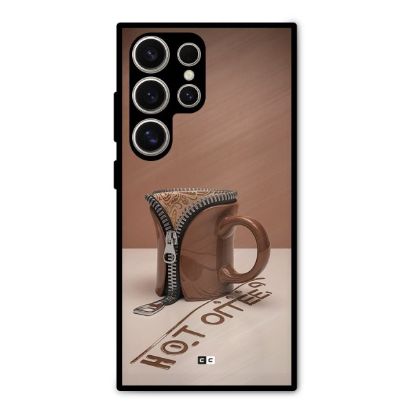 Hot Coffee Metal Back Case for Galaxy S24 Ultra