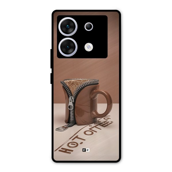 Hot Coffee Metal Back Case for Infinix Zero 30 5G