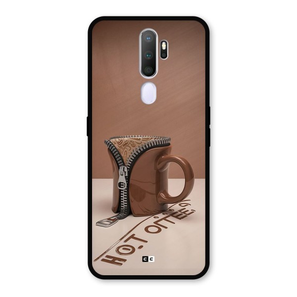 Hot Coffee Metal Back Case for Oppo A5 (2020)