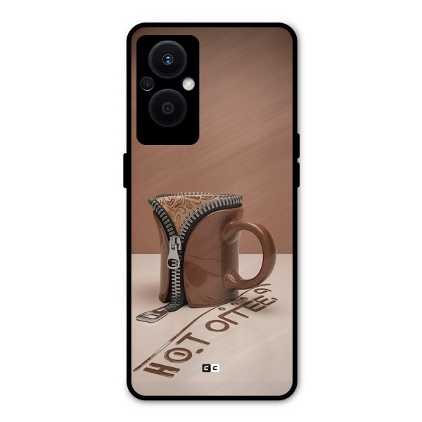 Hot Coffee Metal Back Case for Oppo F21s Pro 5G