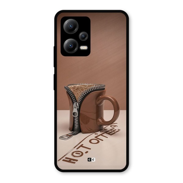 Hot Coffee Metal Back Case for Poco X5