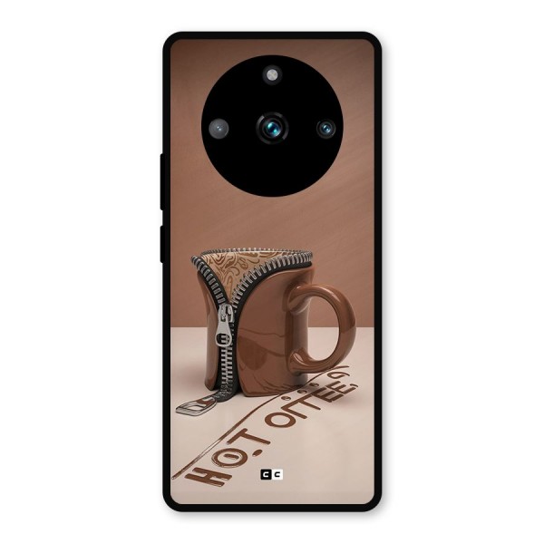 Hot Coffee Metal Back Case for Realme 11 Pro