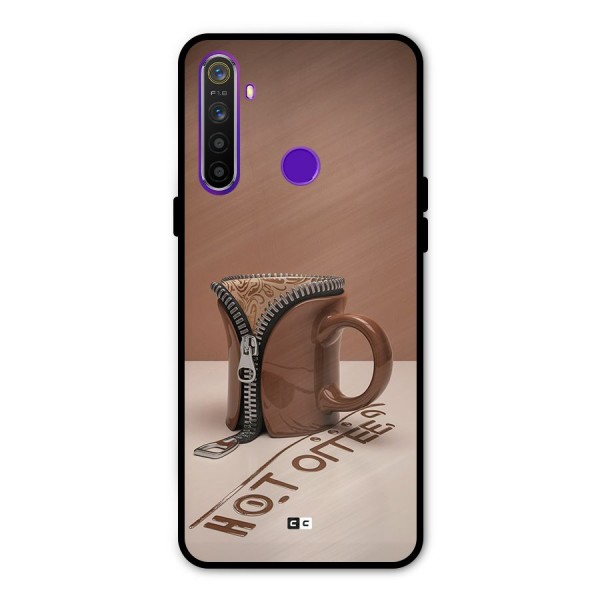 Hot Coffee Metal Back Case for Realme 5i