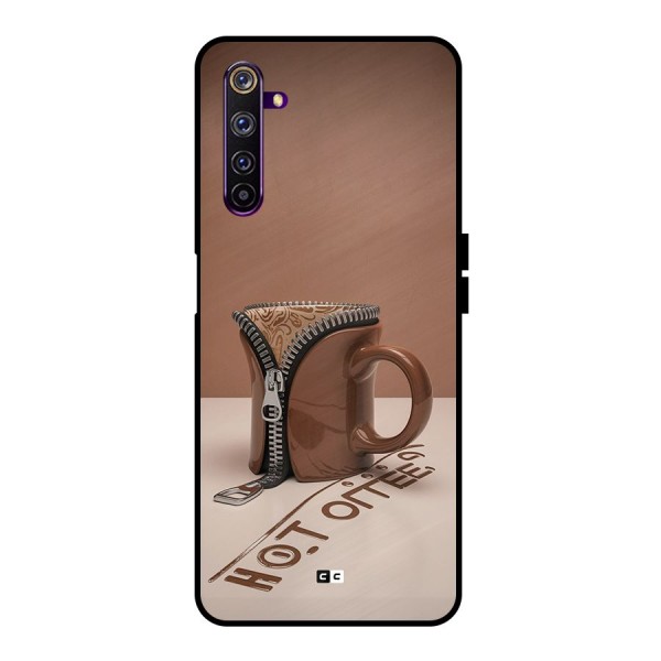 Hot Coffee Metal Back Case for Realme 6 Pro