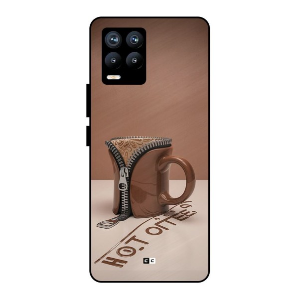 Hot Coffee Metal Back Case for Realme 8 Pro
