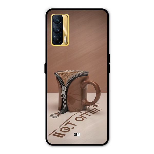 Hot Coffee Metal Back Case for Realme X7