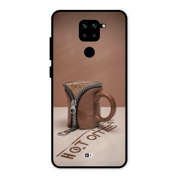 Hot Coffee Metal Back Case for Redmi Note 9