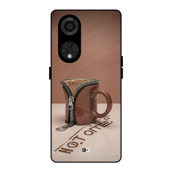 Hot Coffee Metal Back Case for Reno8 T 5G