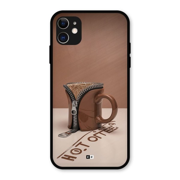 Hot Coffee Metal Back Case for iPhone 11