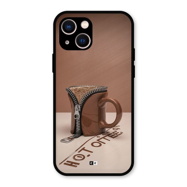 Hot Coffee Metal Back Case for iPhone 13