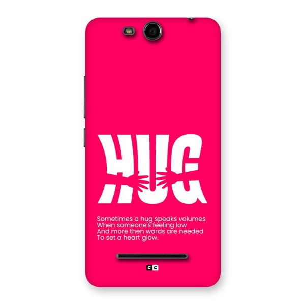 Hug Speaks Back Case for Canvas Juice 3 Q392