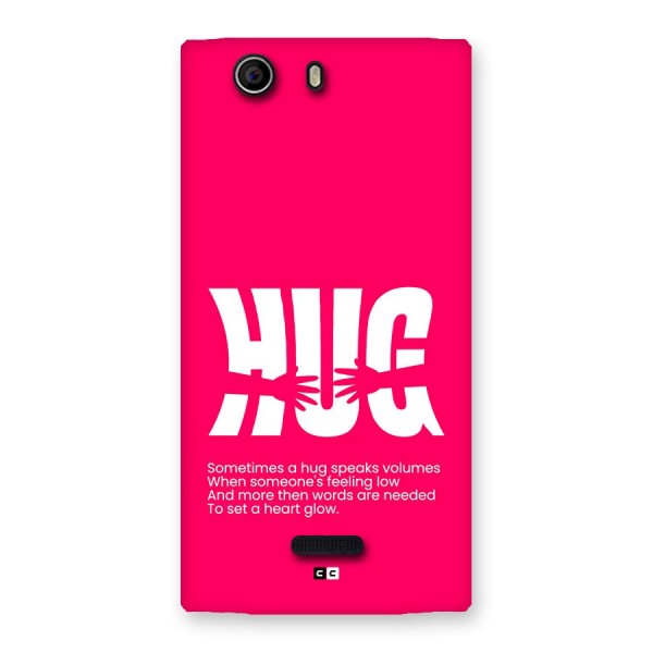 Hug Speaks Back Case for Canvas Nitro 2 E311