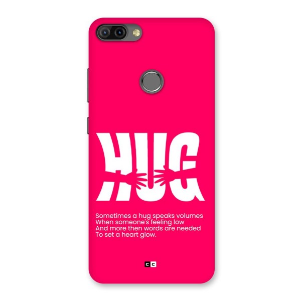 Hug Speaks Back Case for Infinix Hot 6 Pro