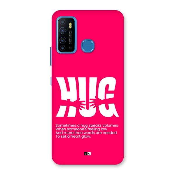 Hug Speaks Back Case for Infinix Hot 9