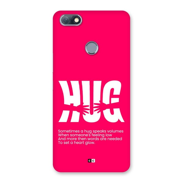 Hug Speaks Back Case for Infinix Note 5
