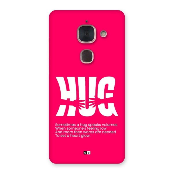 Hug Speaks Back Case for Le Max 2