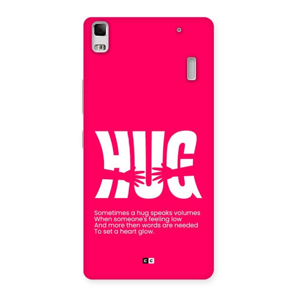 Hug Speaks Back Case for Lenovo K3 Note