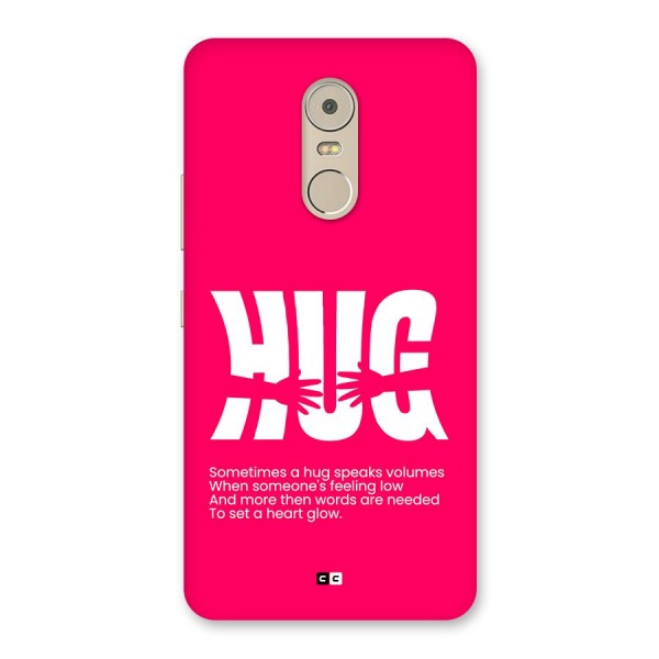 Hug Speaks Back Case for Lenovo K6 Note