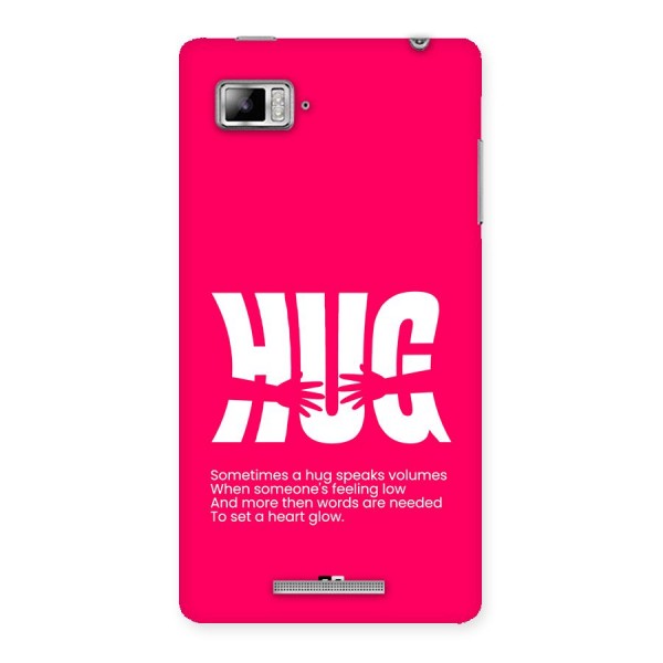 Hug Speaks Back Case for Lenovo Vibe Z K910