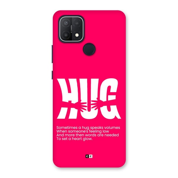 Hug Speaks Back Case for Oppo A15s