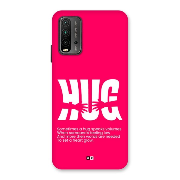 Hug Speaks Back Case for Redmi 9 Power