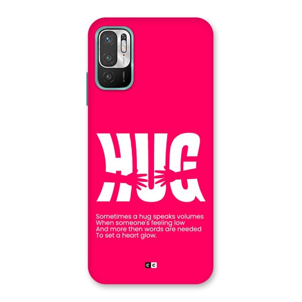 Hug Speaks Back Case for Redmi Note 10T 5G