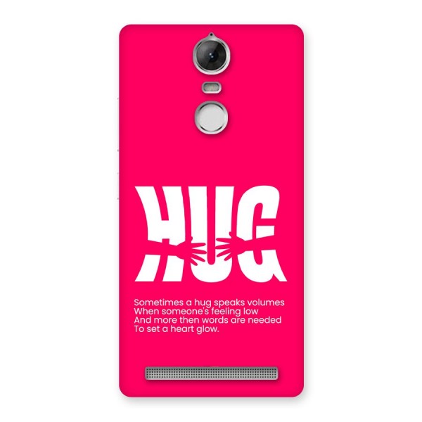 Hug Speaks Back Case for Vibe K5 Note