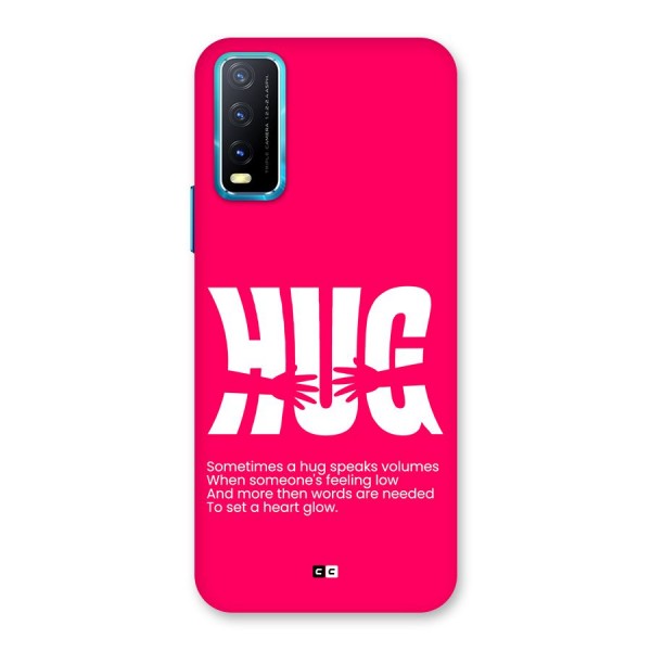 Hug Speaks Back Case for Vivo Y12s
