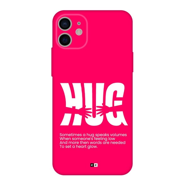 Hug Speaks Back Case for iPhone 11