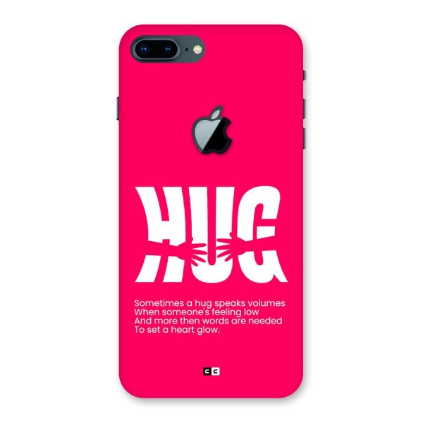 Hug Speaks Back Case for iPhone 7 Plus Apple Cut