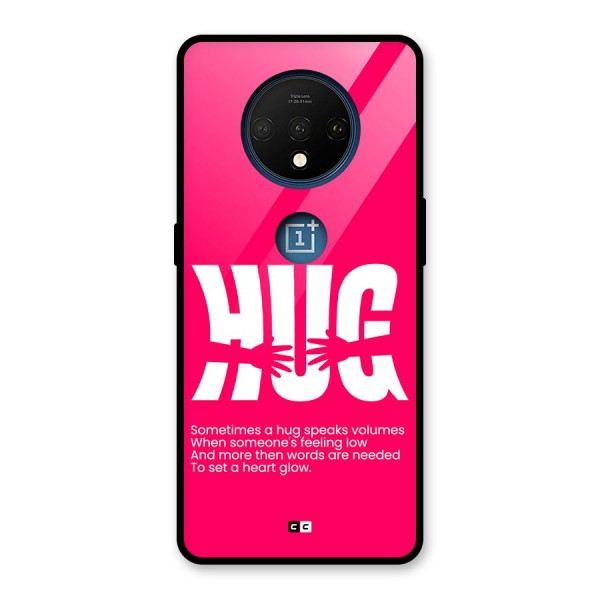 Hug Speaks Glass Back Case for OnePlus 7T