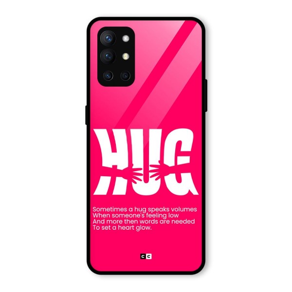 Hug Speaks Glass Back Case for OnePlus 9R