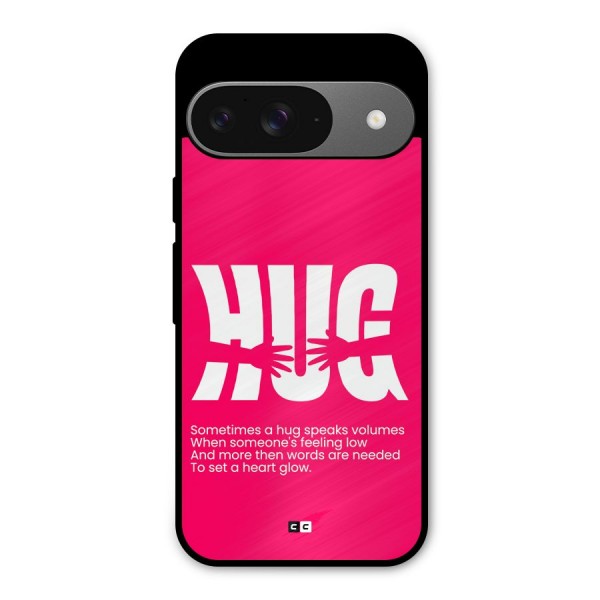 Hug Speaks Metal Back Case for Google Pixel 9
