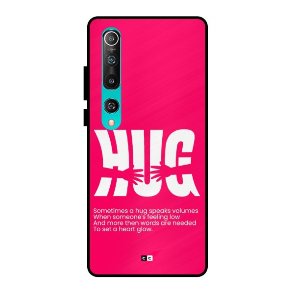 Hug Speaks Metal Back Case for Mi 10