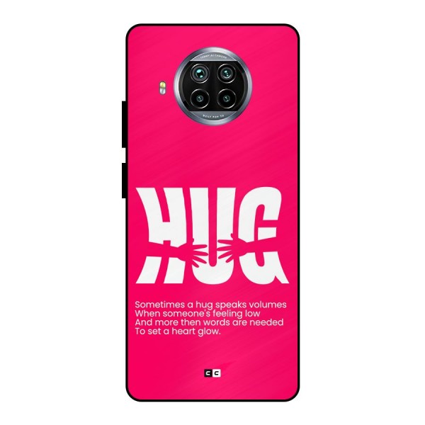 Hug Speaks Metal Back Case for Mi 10i