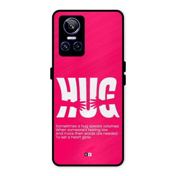 Hug Speaks Metal Back Case for Realme GT Neo 3